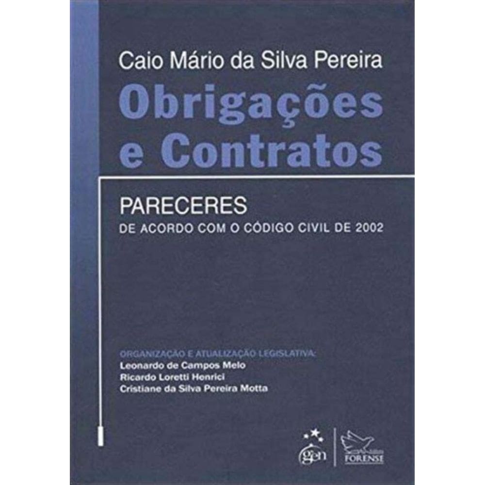 Obrigacoes e Contratos - Pareceres              01