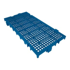 Piso Estrado Modular Azul 25X50 Azul 42528