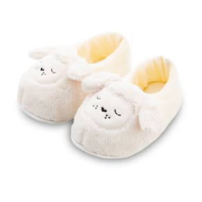 Pantufa Ovelhinha 3D Antiderrapante Chinelo De Quarto Fofinho