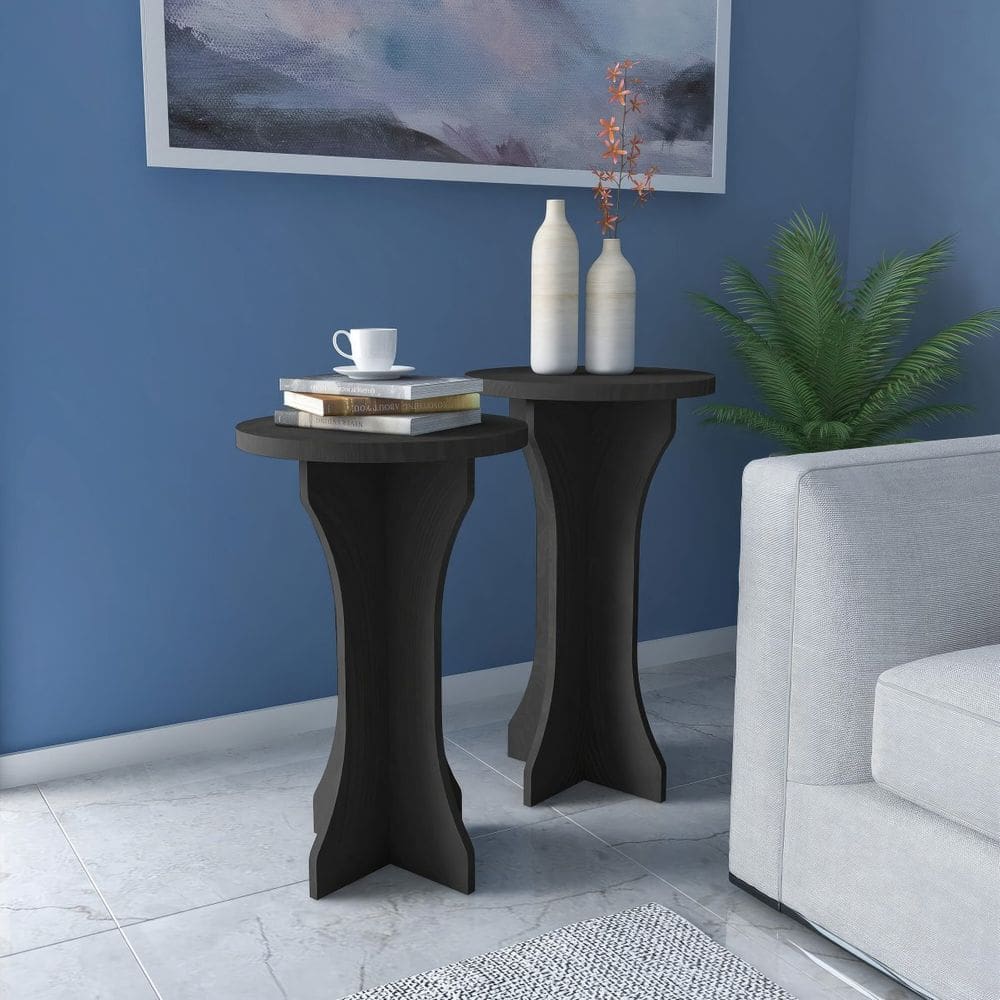 Conjunto Mesas Apoio Lateral Luck
