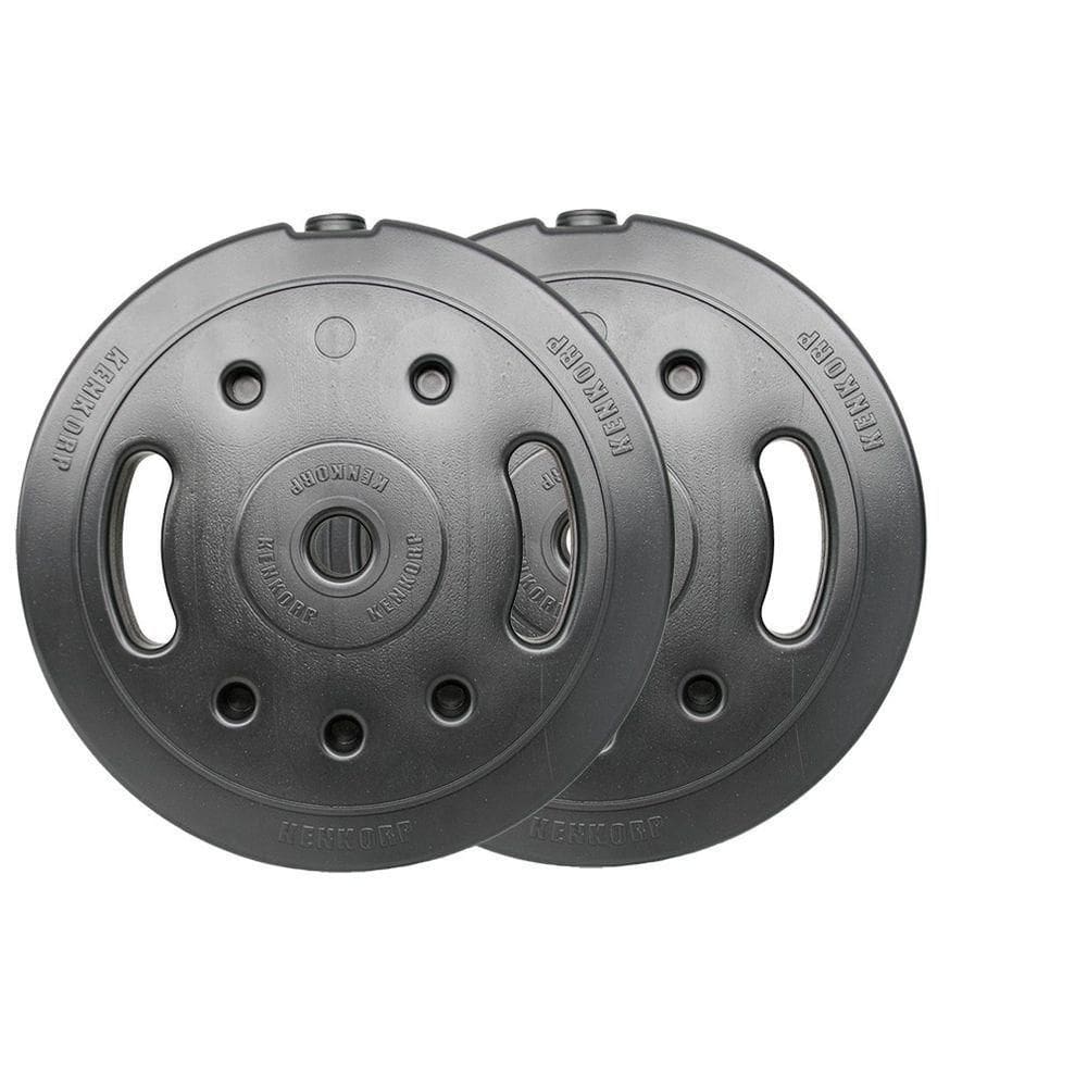 2 X Anilha Em Polietileno - 5kg
