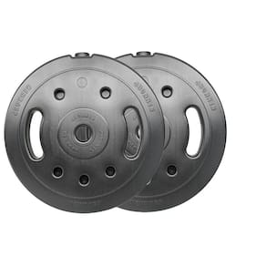 2 X Anilha Em Polietileno - 5kg