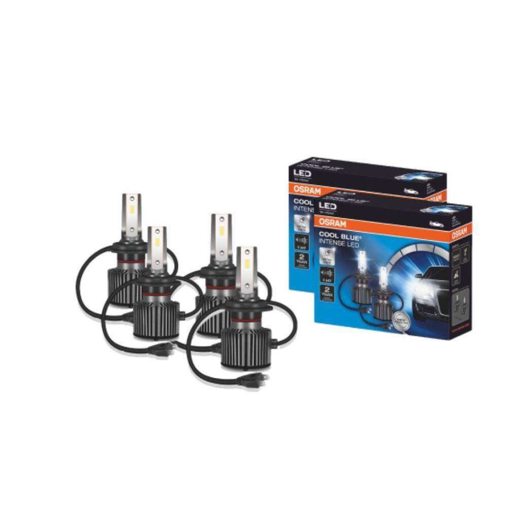 KIT Lâmpadas Osram Led Cool Blue Intense 2 pares H7