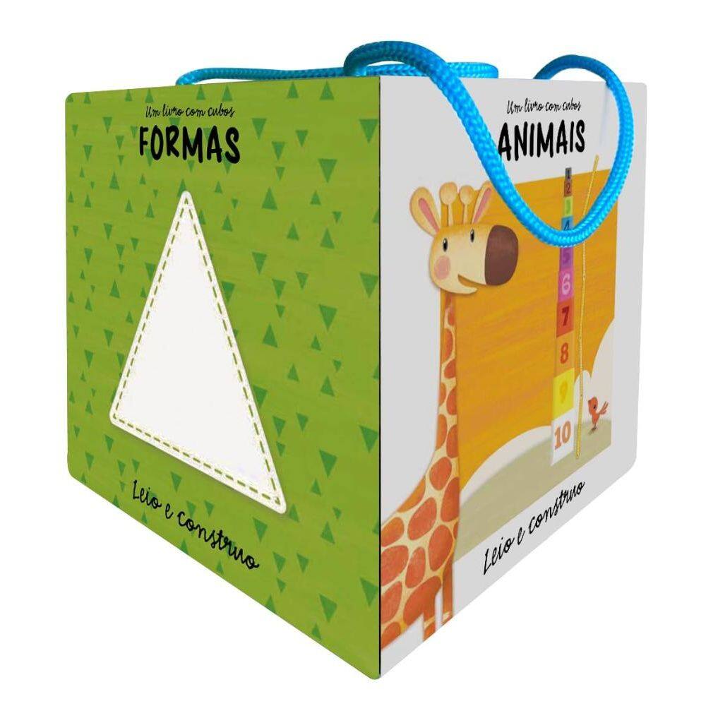 Um livro com cubos - Leio e construo