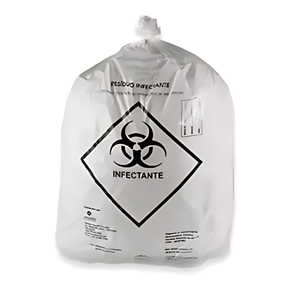 Saco De Lixo Infectante Itaquiti 15Kg Pacote - 100 Unidades