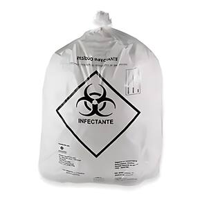 Saco De Lixo Infectante Itaquiti 15Kg Pacote - 100 Unidades
