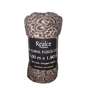 Manta Coral Fleece Casal estampada 2,00mX1,80m - Sultan
