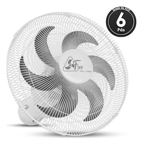 Ventilador Oscilante De Parede Bivolt Ventidelta Grade Aço