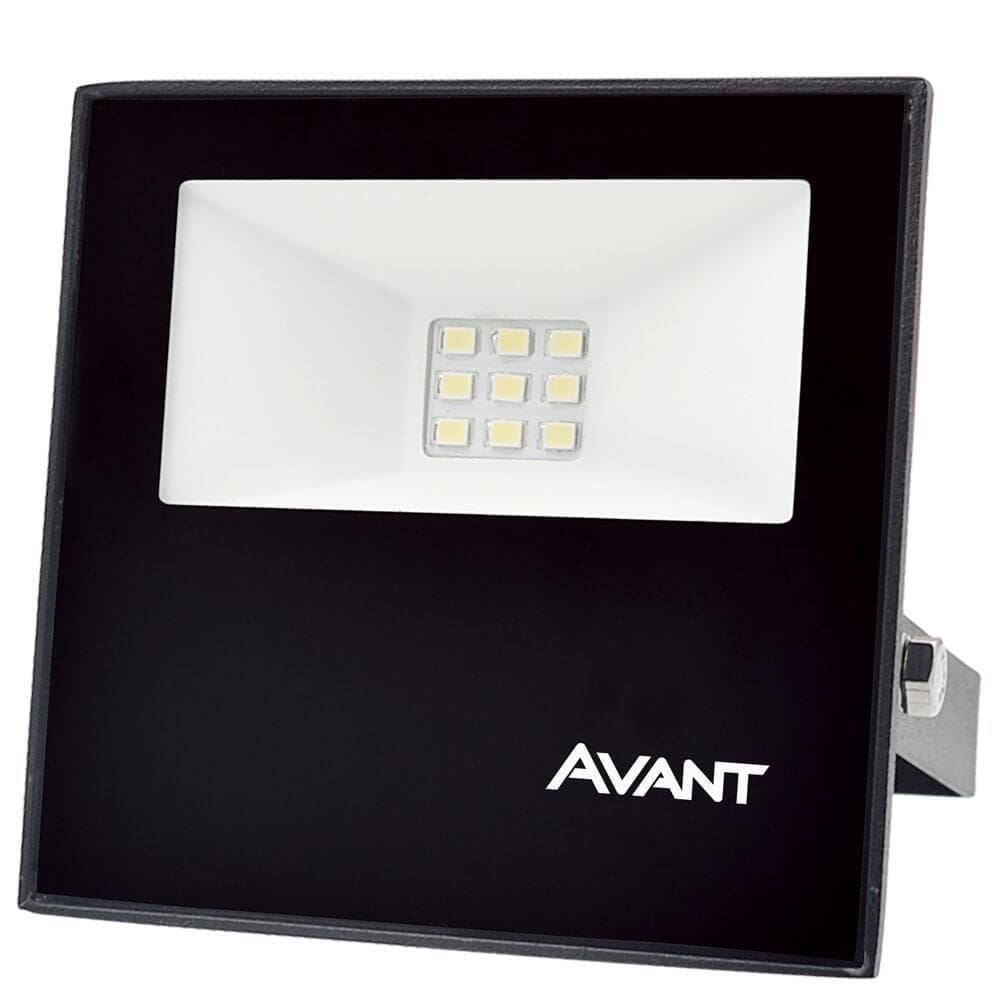 Refletor LED Azul Avant em Alumínio 10W SLIM-10 Bivolt de Sobrepor - CÓD 259015279