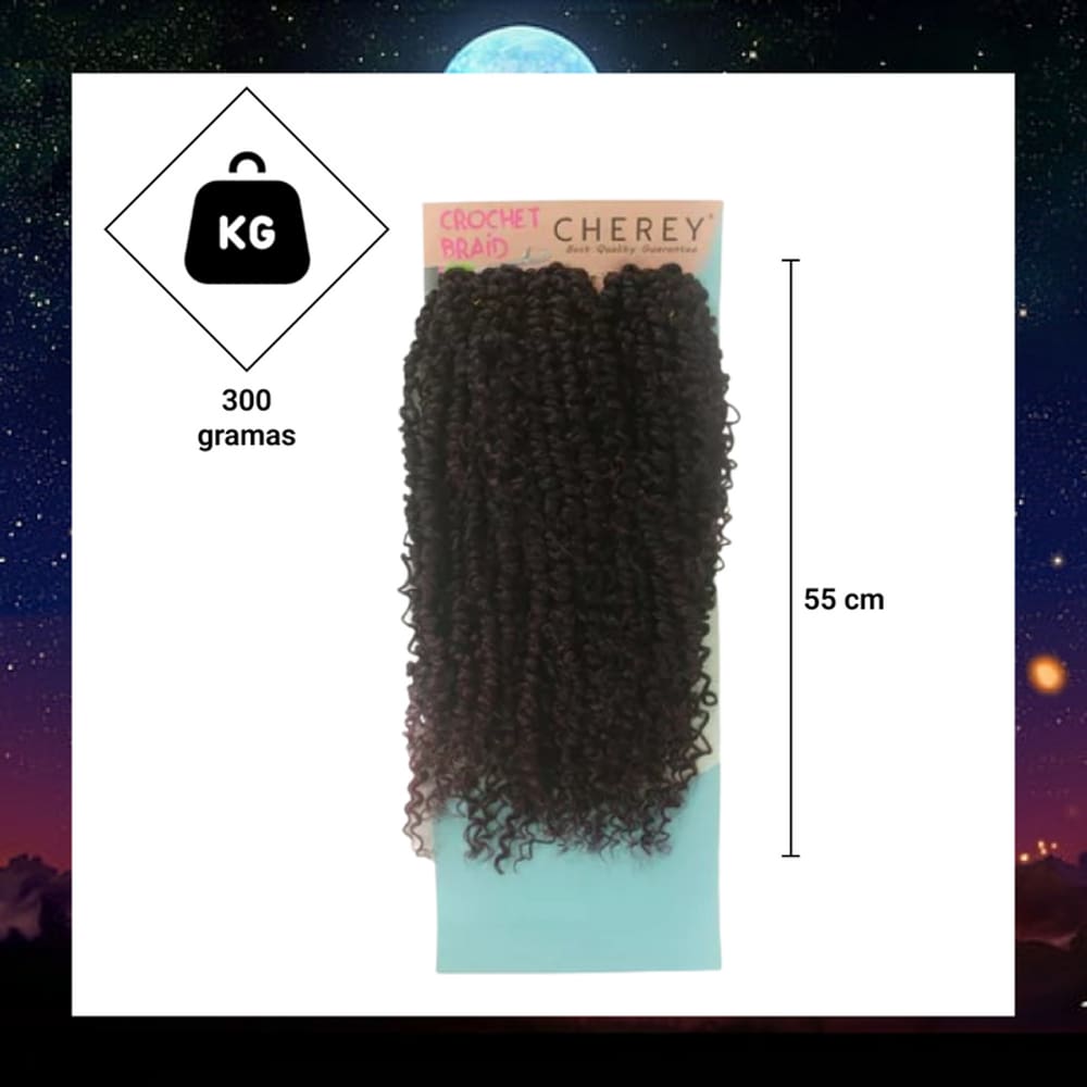 Aplique Cabelo 3x Boho Passion 55cm 300g Crochet Braid