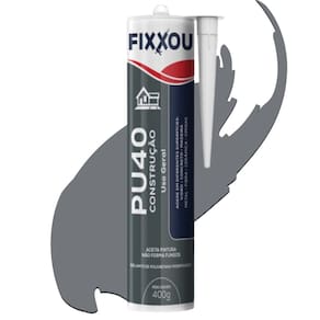 Pu Construcao Uso Geral 400G Cinza Fixxou