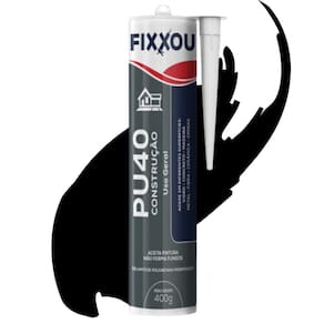 Pu Construcao Uso Geral 400G Preto Fixxou