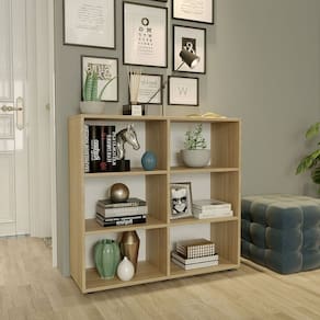 Estante Livreiro 6 Nichos Geórgia