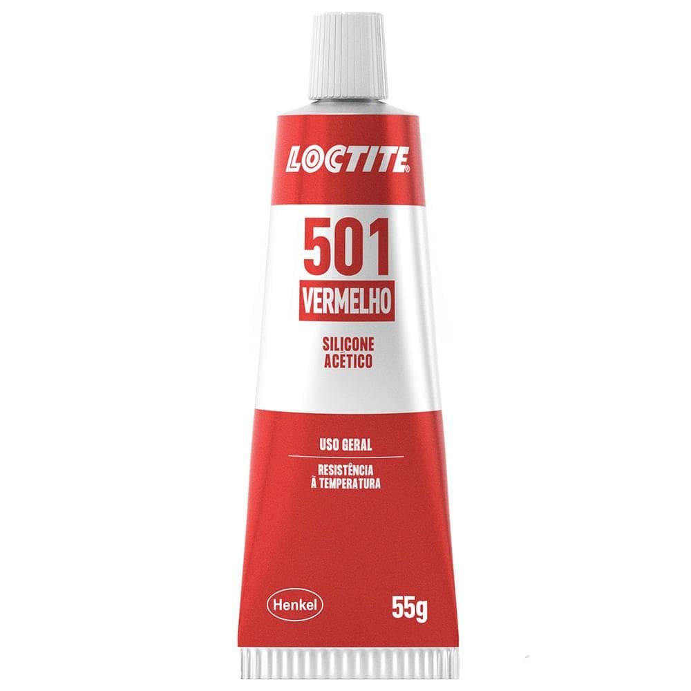 Silicone De Alta Pressão 501 Vermelha 55g Loctite 2937881