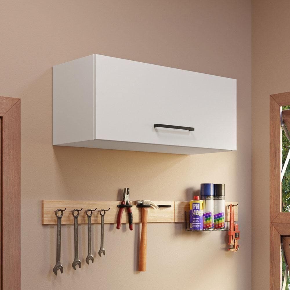 Armário Aéreo Multiuso 80cm 1 Porta Basculante Madesa