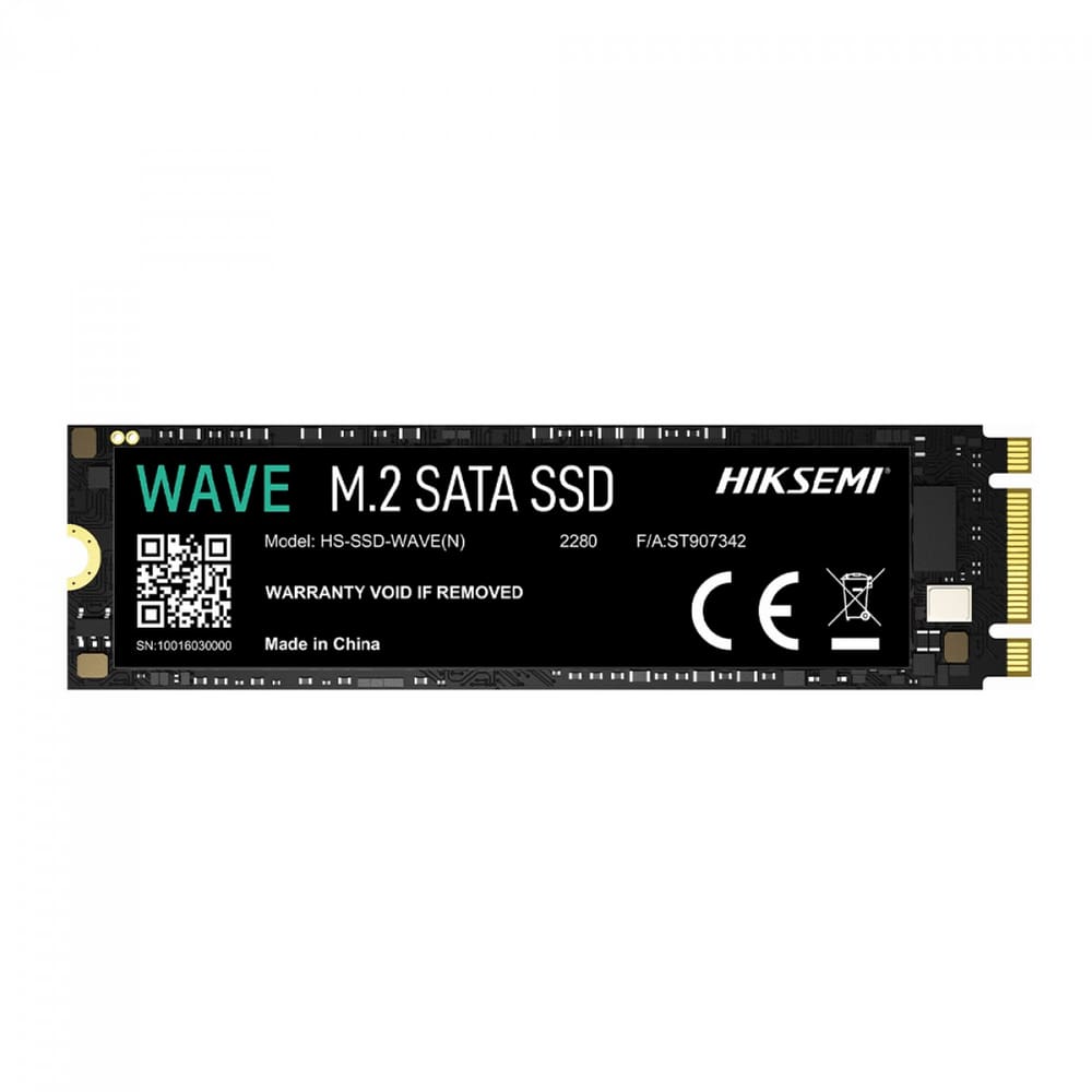 SSD, Wave (N), 256GB, M.2 2280, Sata III, Preto - Hiksemi