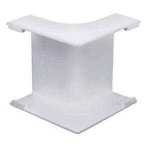 Kit 2 Cotovelo Interno Canaleta 10x10mm Fina Fininha 1x1cm