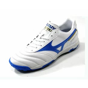 Chuteira Morelia Society AS PRO 2 Couro bco/azl - Mizuno