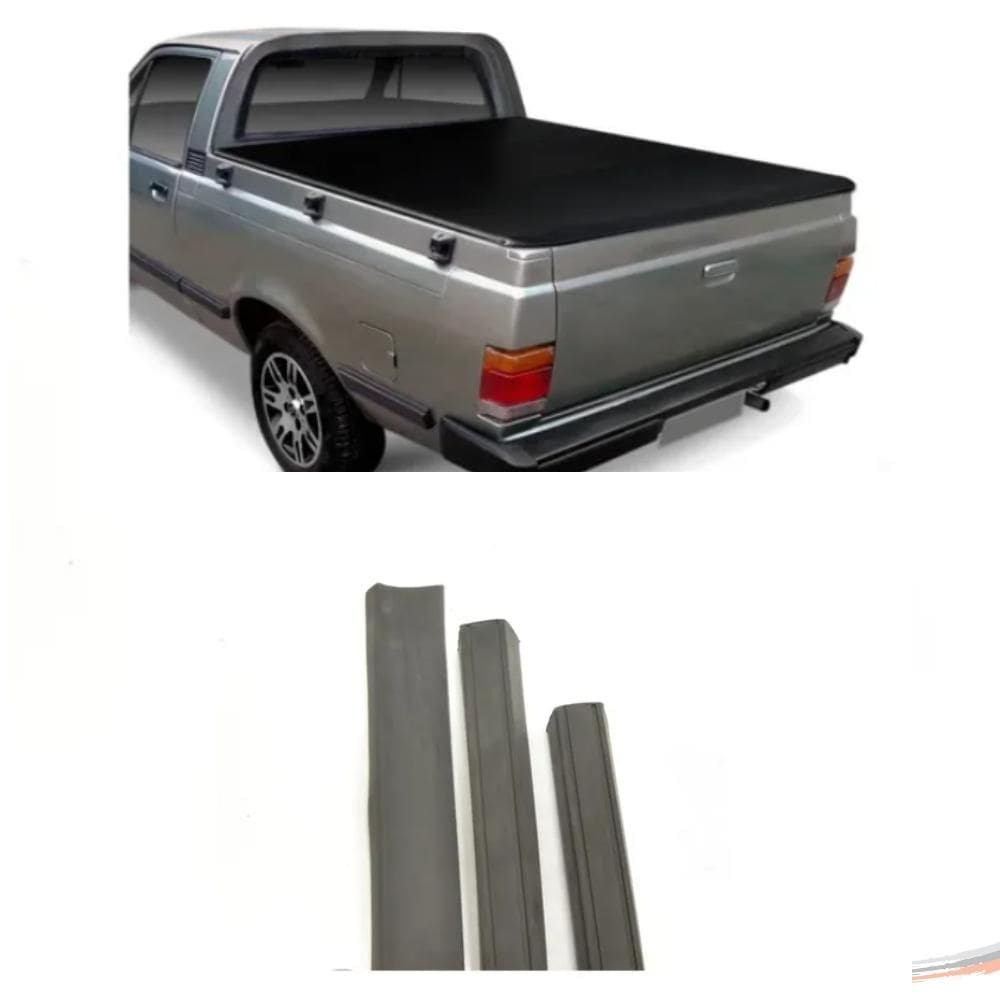 Kit 3 Pçs Borrachas Da Caçamba Chevy 500 Todos [F103]