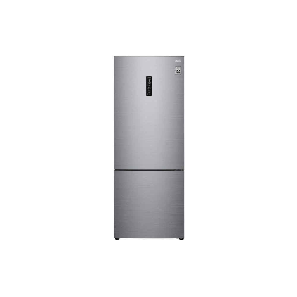 Geladeira Smart LG Frost Free Inverter 451L Inverse cor Inox Look (GC-B569NLL)