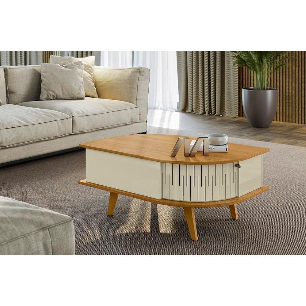 Mesa de Centro Indianápolis - Cumaru / Opala - Madetec