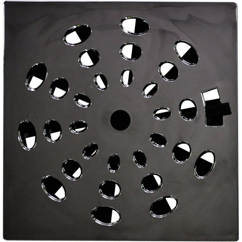 Kit 7 Grelha Quadrada 15x15cm com Anti-Inseto em ABS  Astra Cromado