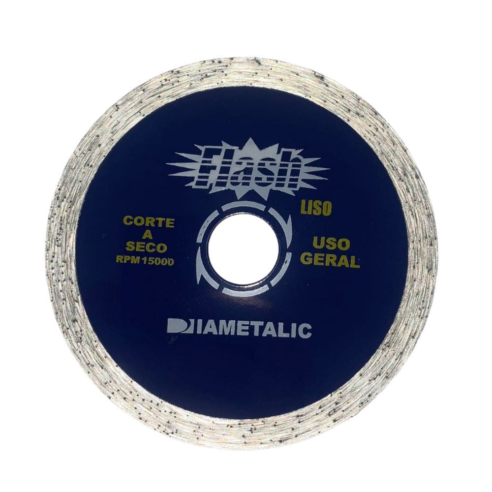 Disco Diamantado Flash Liso Uso Geral 110 X 20mm Diametalic