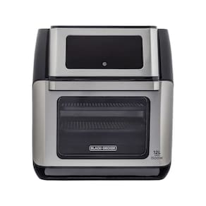 Fritadeira Forno Airfryer Black+Decker Oven AFO12G 5 em 1 Gourmand Gris 12L 1500W - Inox