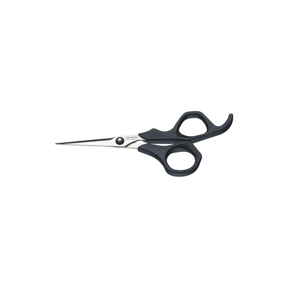 Tesoura Cabelo Tramontina Lâmina em Inox Fio Navalha Liso Cabo Polipropileno Onix 5”