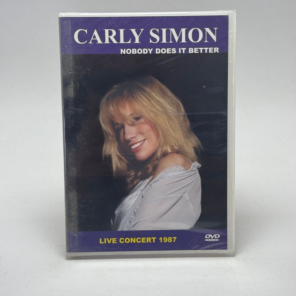 Dvd Carly Simon - Live Concert 1987