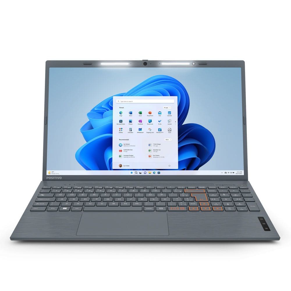 Notebook Positivo Vision C4128A-15 Tela 15,6 Polegadas Intel Celeron N4020 4GB RAM 128 GB