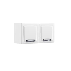 Armário Aéreo de Cozinha Branco 2 Portas Gel New Premium