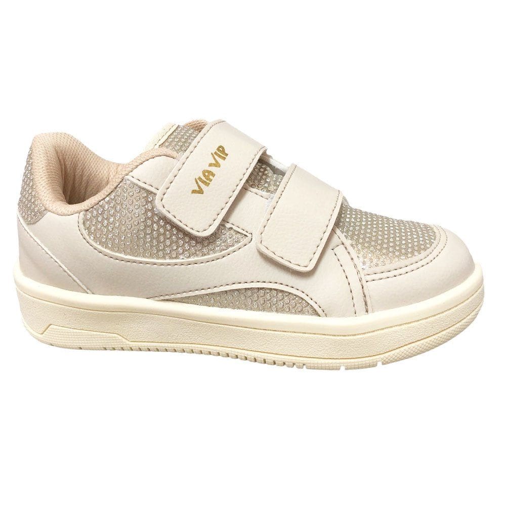Tênis Via Vip Glittery Infantil Feminino