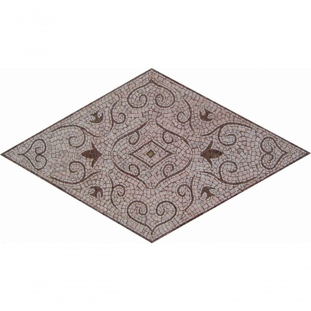 Piso Em Mosaico Romano Losango Romano