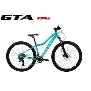 Bicicleta Aro 29 Absolute Hera Kit 2x9 Gta Sunrun Freio Disco K7 11/36 Pedivela 24/38d Garfo Trava - Verde Tam.17