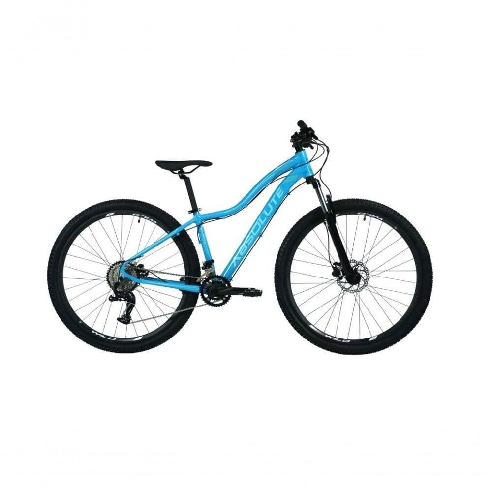 Bicicleta Aro 29 Feminina Absolute Hera 2x9 Freios Hidráulicos Garfo Com Trava Alumínio - Azul Tam.17