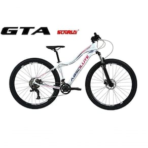 Bicicleta Aro 29 Absolute Hera Kit 2x9 Gta Sunrun Freio Disco K7 11/36 Pedivela 24/38d Garfo Trava - Branco Tam.17