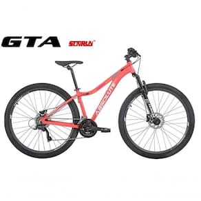 Bicicleta Aro 29 Absolute Mia 3 Kit 2x9 Gta Sunrun Freio Disco K7 11/36 Pedivela 24/38d Garfo Com Trava - Rosa Tam.16.6