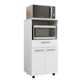 Balcão Duplo De Cozinha Salamanca Branco