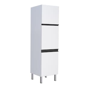 Paneleiro De Cozinha 3 Portas Careiro Branco