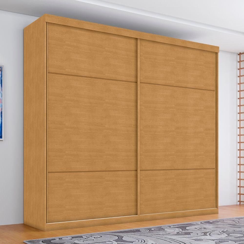 Guarda Roupa 2 Portas E 4 Gavetas Quatis Naturalle