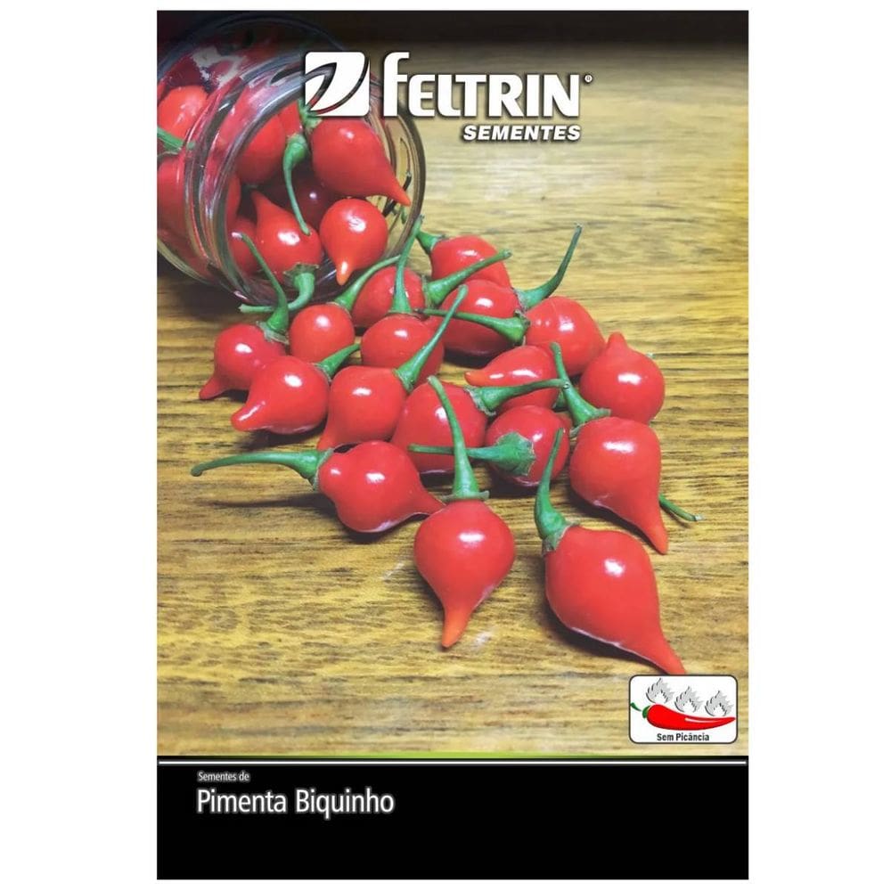 Sementes de Pimenta Biquinho (Vermelha) FELTRIN