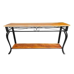 Aparador Grande Para Sala Ferro E Madeira Artesanal Tamanho 180 Cm