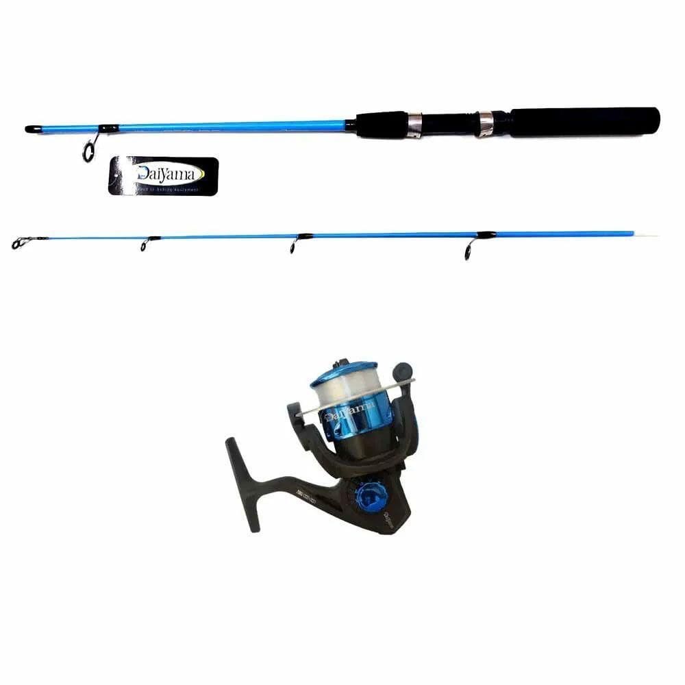 2 Kits De Pesca Atsuma - Vara De 1,35m Com Molinete Pequeno