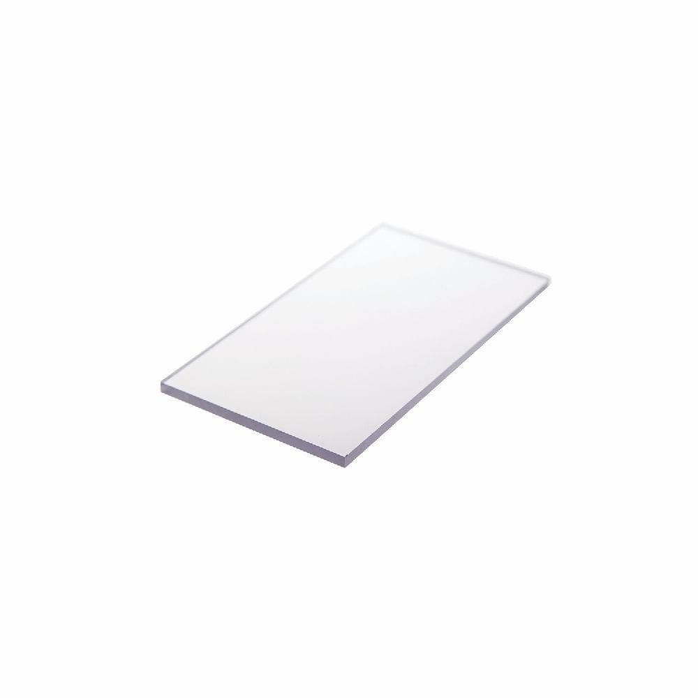 Chapa De Policarbonato Compacto Cristal 3mm 2,00m X 3,00m