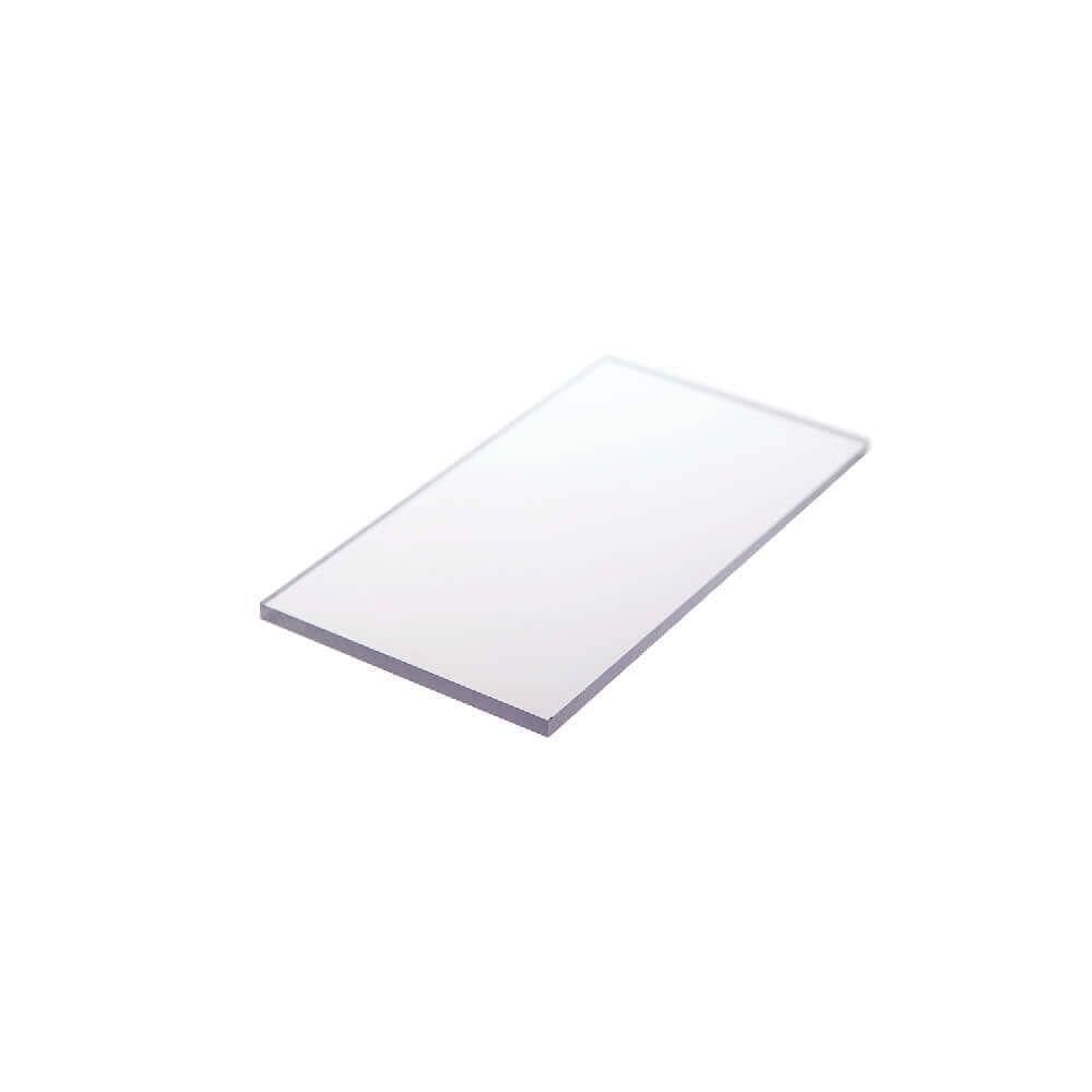 Chapa De Policarbonato Compacto Cristal 4mm 2,00m X 3,00m