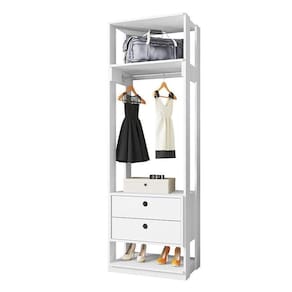 Guarda Roupa Modulado Titan Com Gavetas Branco - Móveis Leão