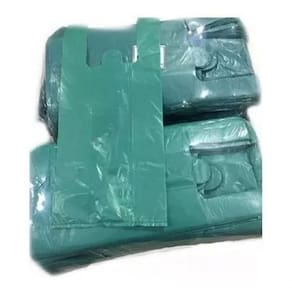 Sacolas Plasticas Reciclada Recuperada Reforçadas 35x45 2 Kg