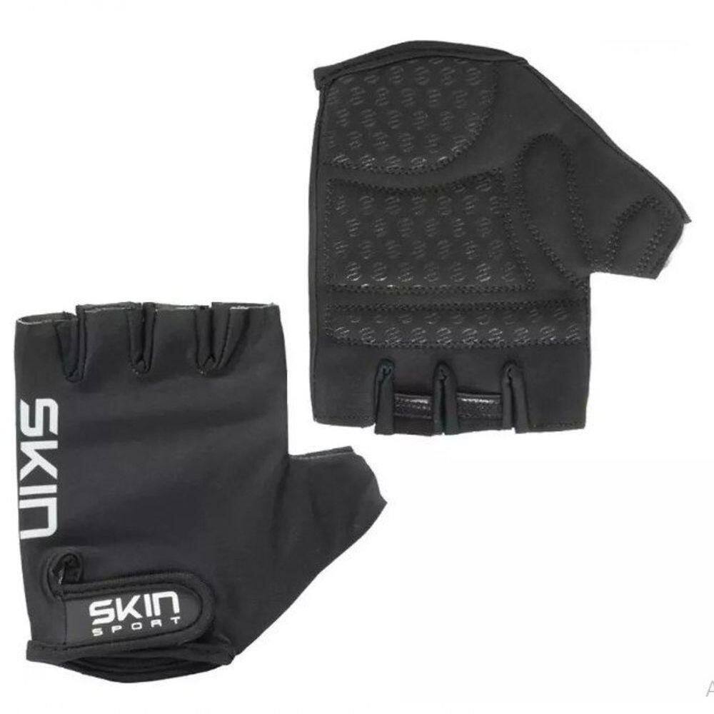 Luva Skin Curta Sport Fun Preto/branco Gg