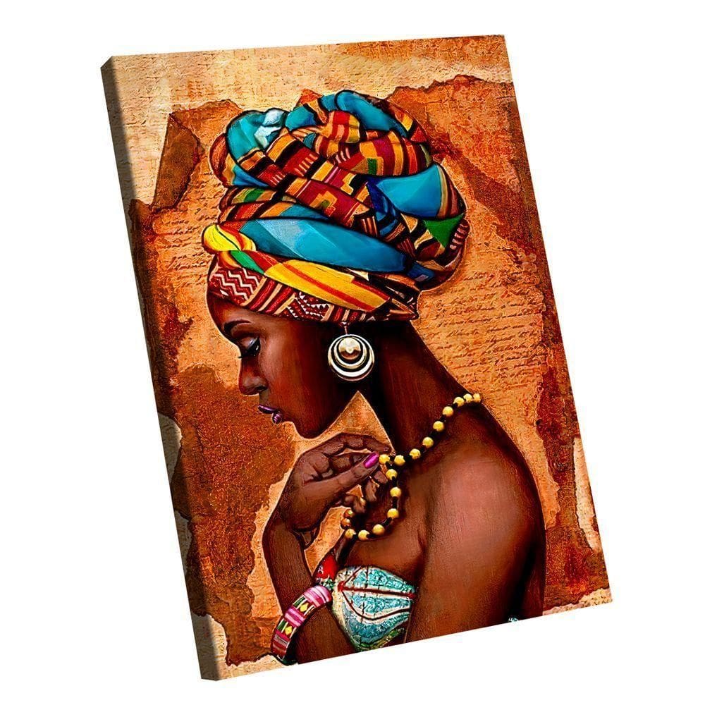 Quadro Mulher Negra -- Br Artes